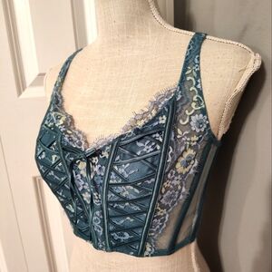 🥰 EUC Victoria's Secret Dream Angels Wicked Unlined Corset Boustier Shapewear